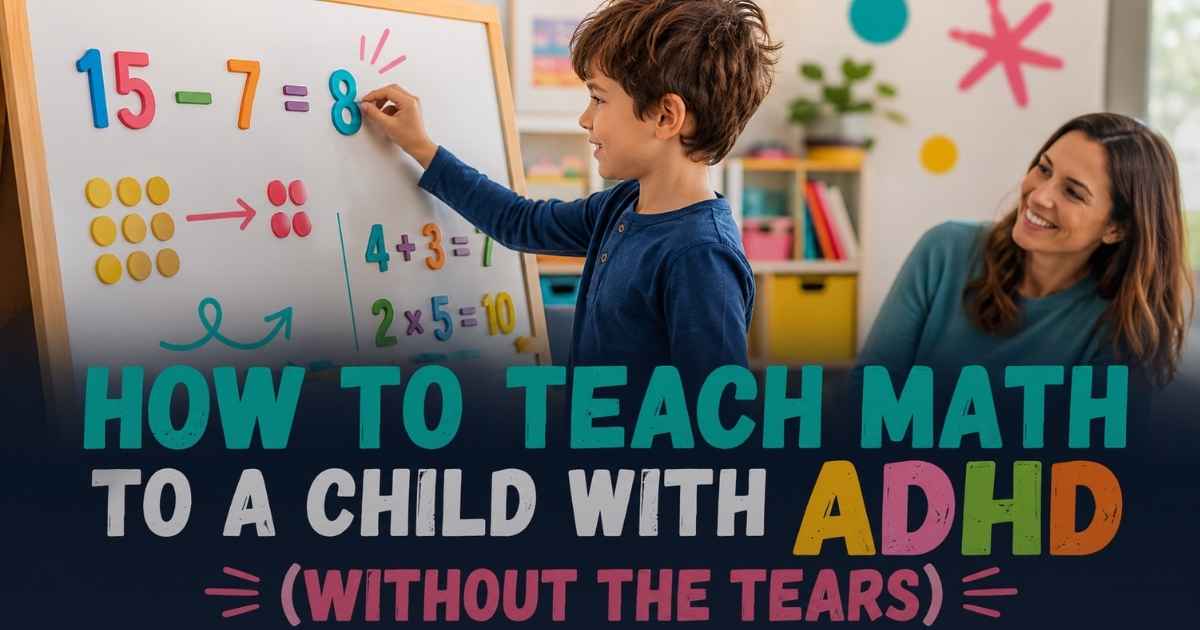 How to Teach Math to a Child With ADHD (Without the Tears)