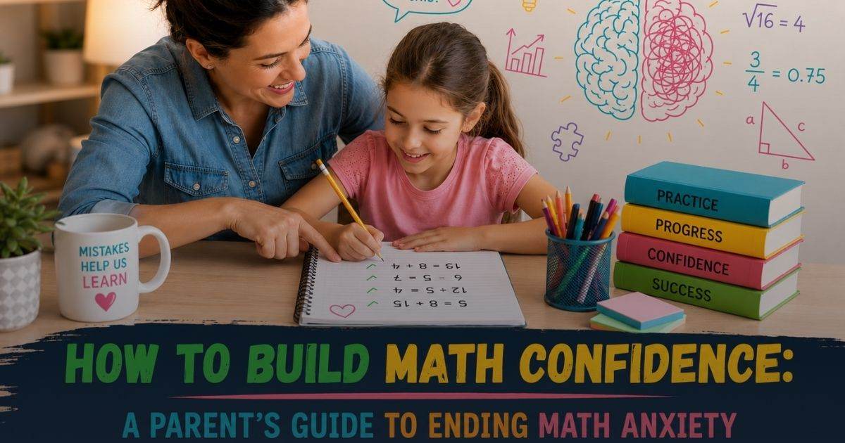 How to Build Math Confidence: A Parent’s Guide to Ending Math Anxiety